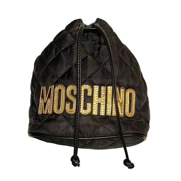 Authentic Moschino Black Nylon Crossbody Bag - Picture 4 of 14